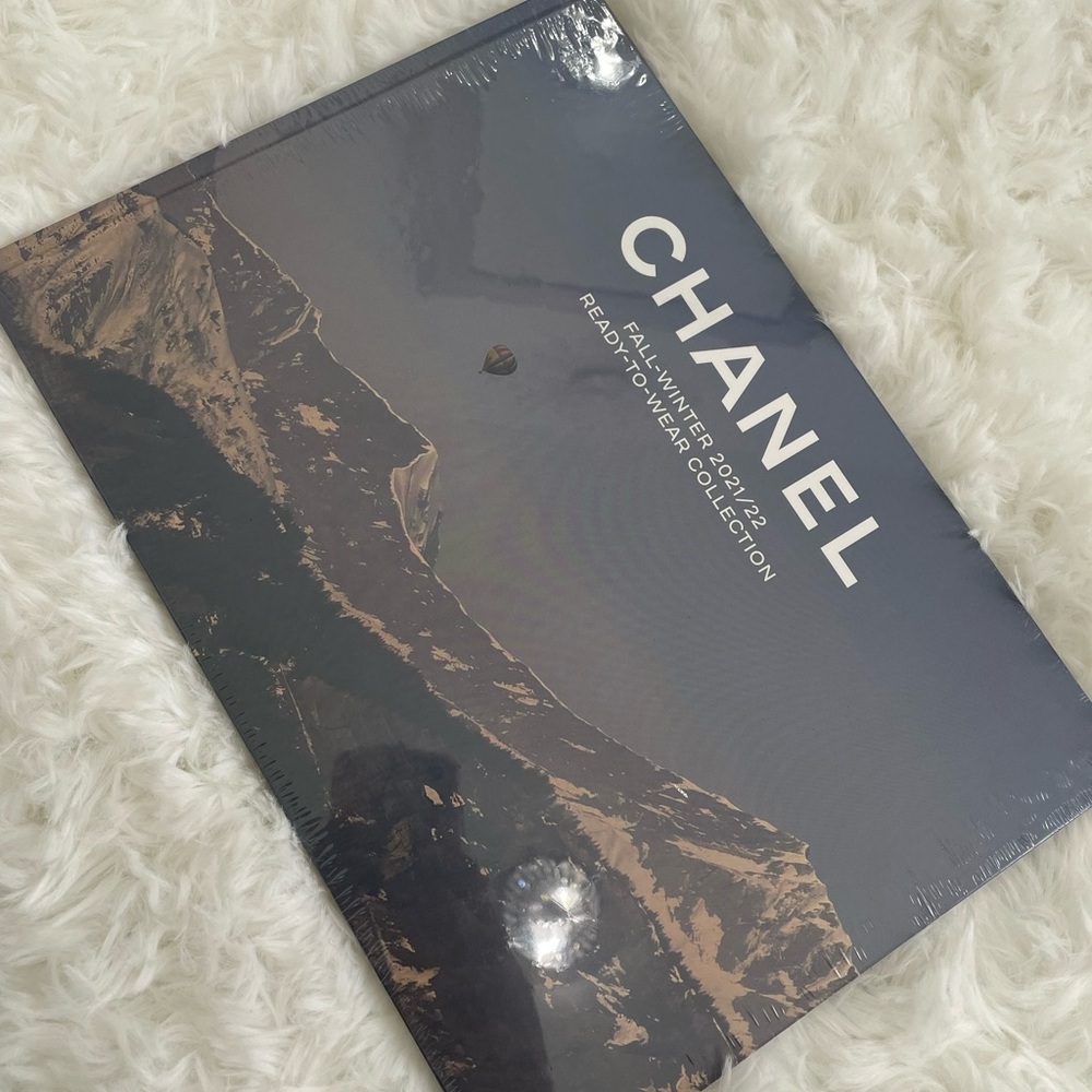 Chanel book with postcards inside